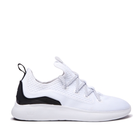 Mens Supra Low Top Shoes FACTOR White/Black/white | AU-35200